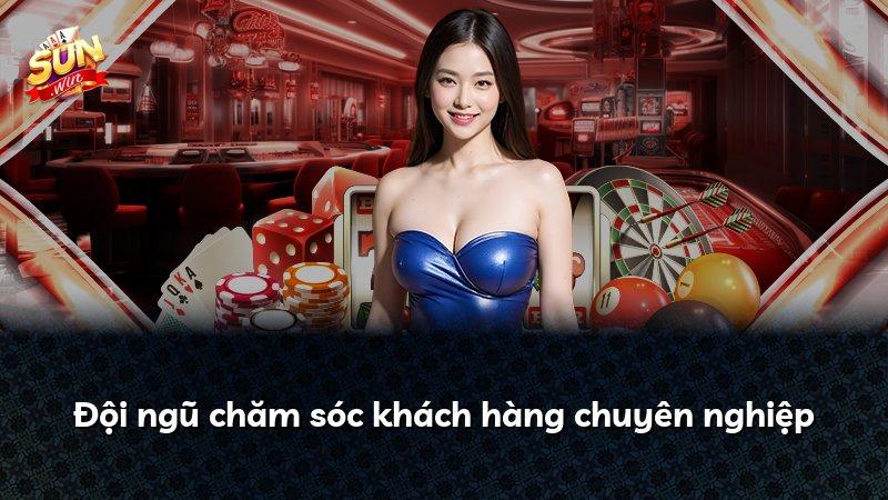 Đội ngũ chăm sóc khách hàng chuyên nghiệp