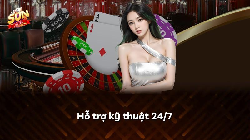 Hỗ trợ kỹ thuật 24/7